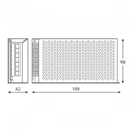 Блок питания Gauss 150W 12V IP20 BT506