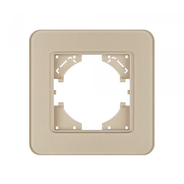 Arlight Рамка стеклянная FRM-OMALI-GS-1-GD (-)