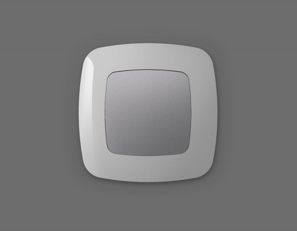 Лицевая панель OMEGA (Сталь матовый) заглушка для суппорта QUANT OP5160