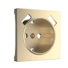 Накладка  для розетки USB (шампань рифленый) W1179510