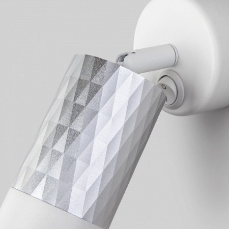 Настенный светильник 20088/1 белый / серебро Eurosvet Mizar