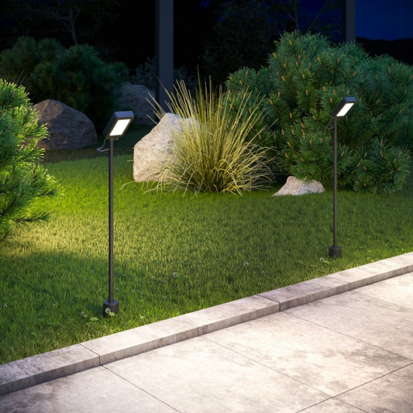 Светильник садово-парковый светодиодный Joli черный 35175/S черный Elektrostandard Joli a068101 Светильник садово-парковый светодиодный Joli черный 35175/S черный Elektrostandard Joli a068101