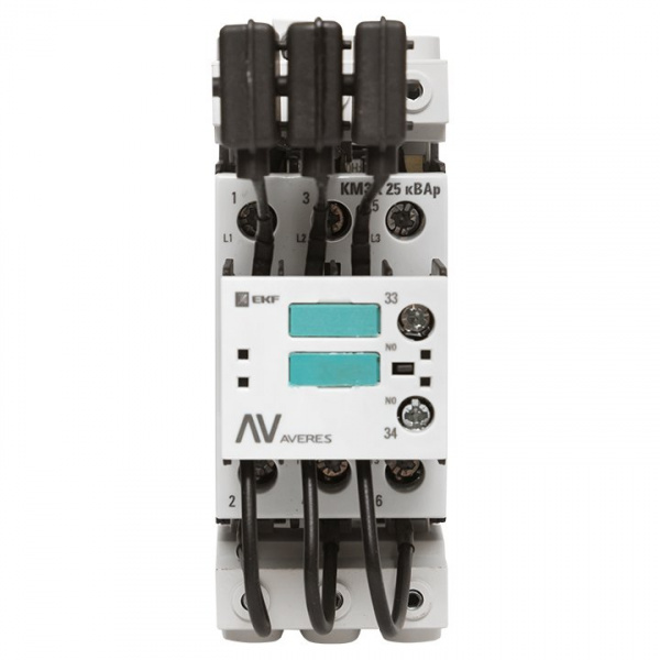 EKF Averes Контактор для конденсатора КМЭК 25 кВАр 230В 1NО