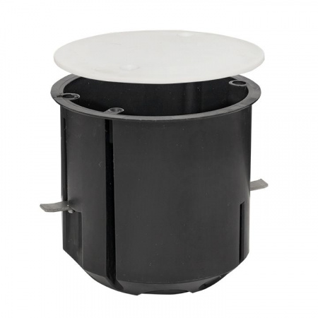 EKF PROxima Коробка универсальная установочная КМП-020-028 углубленная с металлическими лапками и крышкой (80х70)