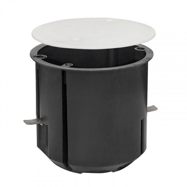 EKF PROxima Коробка универсальная установочная КМП-020-028 углубленная с металлическими лапками и крышкой (80х70)