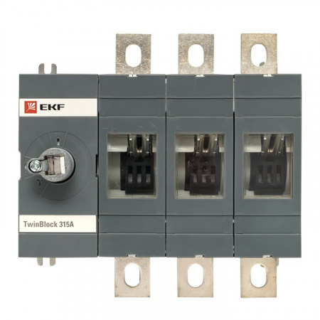 EKF PROxima Рубильник 315A 3P без рукоятки управления TwinBlock