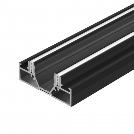 Arlight Профиль STRETCH-20-CEIL-D-CENTER-2000 BLACK (Алюминий)