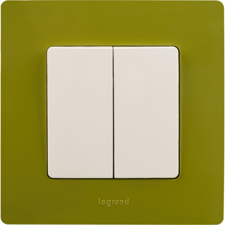 Legrand Etika Зеленый Папоротник Рамка 1-ая