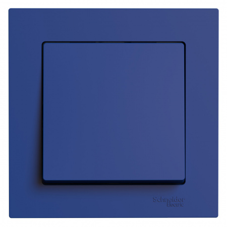 SE AtlasDesign Аквамарин Выключатель 1-клавишный,сх.1, 10АХ, в сборе