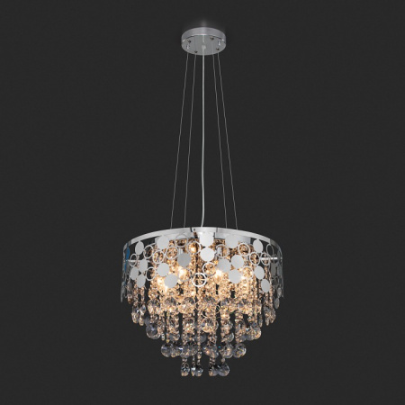 Умный подвесной светильник 10123/8 хром Eurosvet Lianna