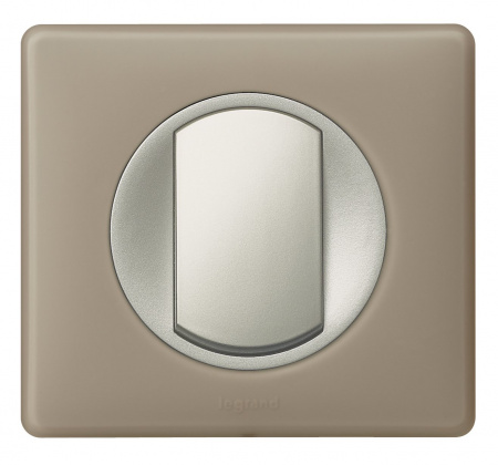 Legrand Celiane2 Перкаль Грэй Рамка 1-я (2 мод)