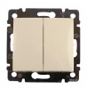 Legrand DIY Valena Крем Выключатель 2-клавишный