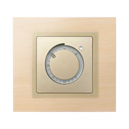 Simon 82 Шампань Накладка на термостат, S82,82Нат