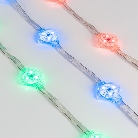 Arlight Модуль управляемый VISOR-SPI-5060-3-12V RGB 120deg (D30x16mm, 0.75W, IP68) (Герметичный)