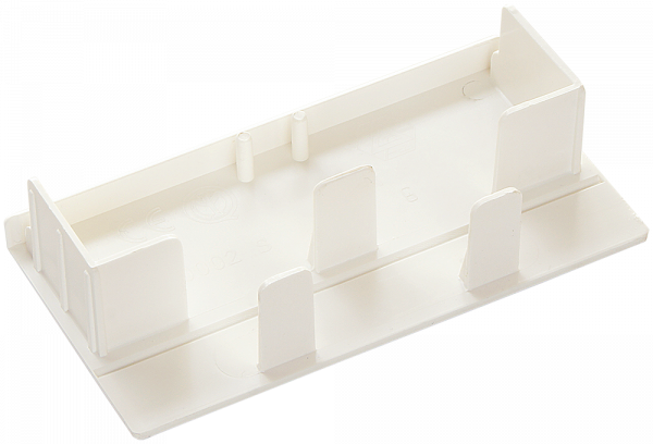 SPL Торцевая заглушка для кабель-каналов 100x50 белая (638035 - SPL - 100002S)