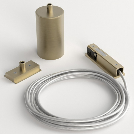 Brass Line Подвесной комплект для подключения трековой системы освещения к питанию 85009/00 латунь 85009/00 Elektrostandard Line Magnetic a069703