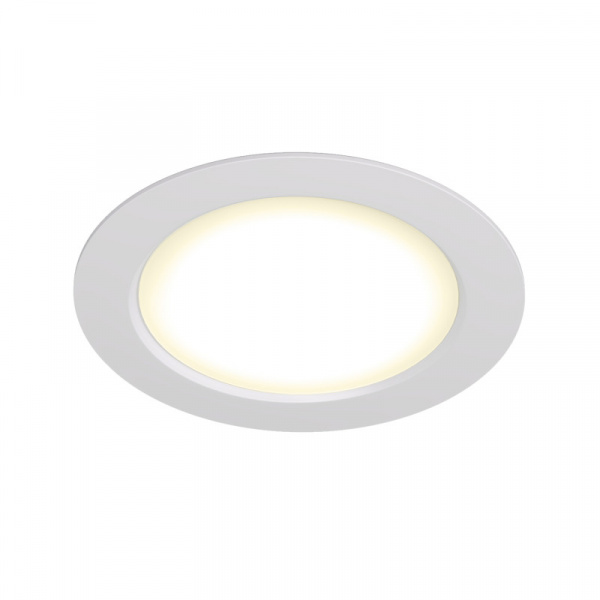 DK3048-WH Встраиваемый светильник, IP 20, 7Вт, LED, белый, пластик