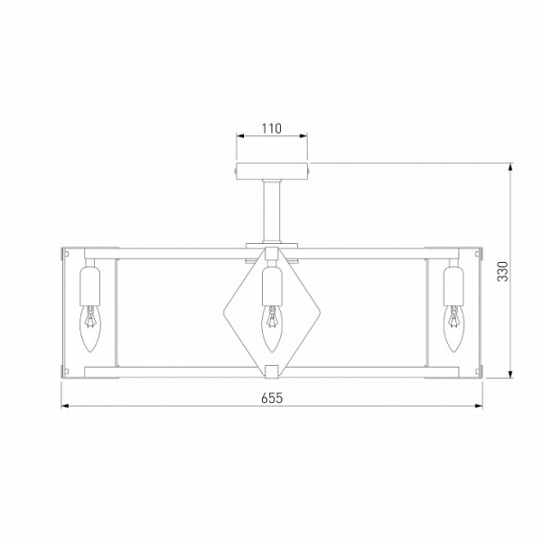Умный потолочный светильник 60126/8 черный Eurosvet Aragon Умный потолочный светильник 60126/8 черный Eurosvet Aragon