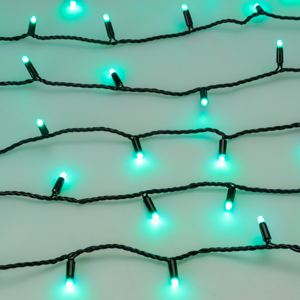 Arlight Светодиодная гирлянда ARD-STRING-CLASSIC-10000-BLACK-95LED-LIVE RGBW-DMX (24V, 10W) (Ardecoled, IP65)