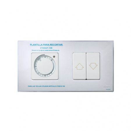 Simon 27 Play Прозрачная Рамка-декор 2-ая