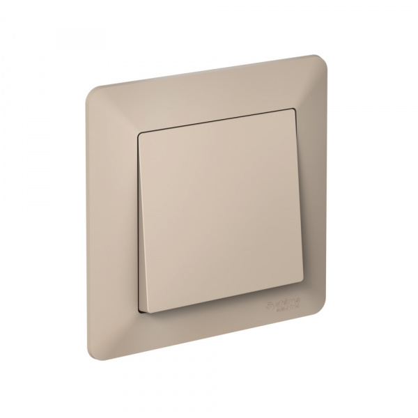 Systeme Electric AtlasDesign Air Песочный/дымчатый белый Рамка 1-ая