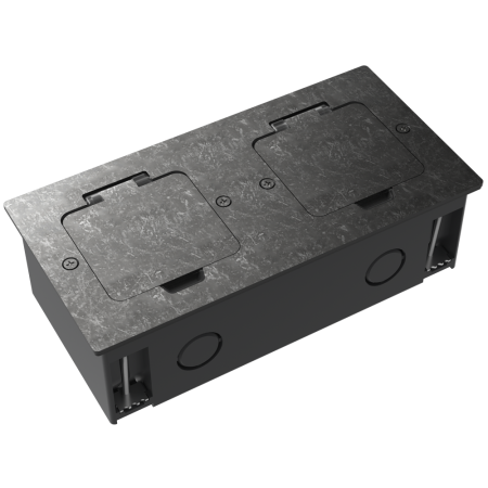 Лючок Surface 4 мод. (2 мод. 45х45 мм.), оцинкованная сталь, IP44