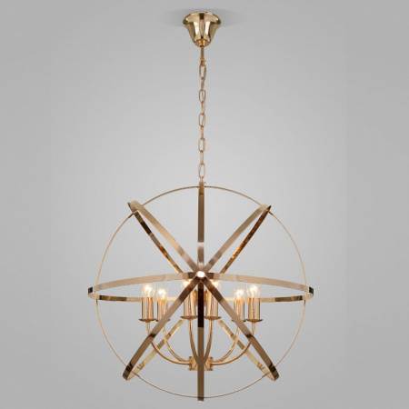 Подвесная люстра 60139/6 золото Eurosvet Santi