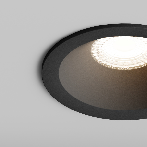 Встраиваемый светильник Sogne HSBL_0177 IP20,50Вт, GU10, чёрный