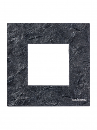 ABB NIE Zenit Сланец Рамка 1-я 2 мод