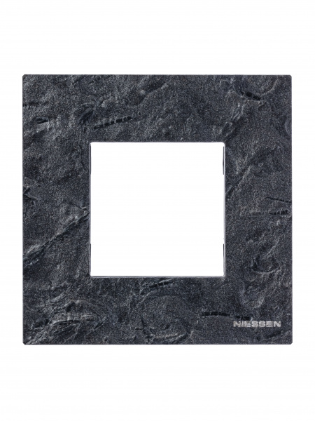 ABB NIE Zenit Сланец Рамка 1-я 2 мод