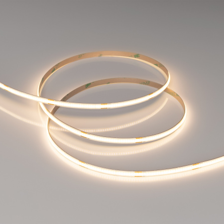 Лента COB-X480-6mm 24V Warm3000 (6 W/m, IP20, CSP, 5m) (Arlight, -)