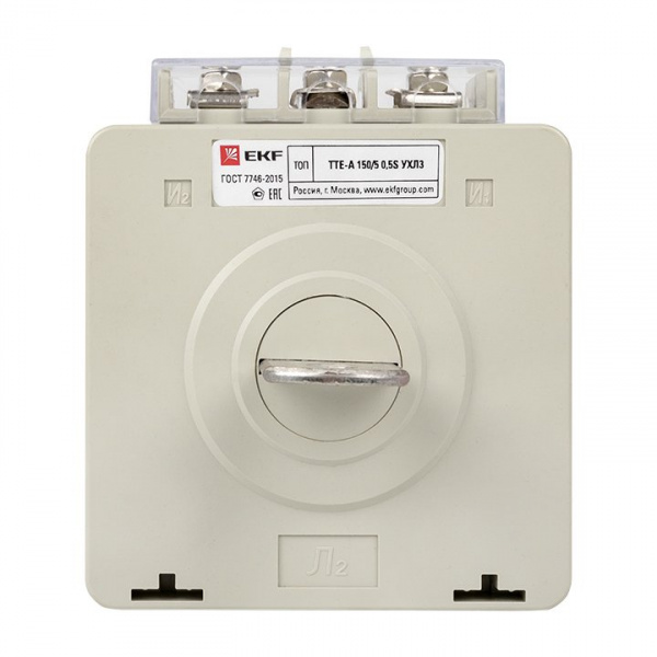 EKF PROxima Трансформатор тока ТТЕ-A-150/5А с клеммой напряжения класс точности 0,5S