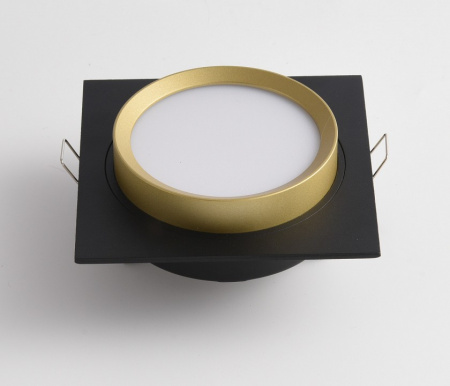 Встраиваемый светильник Downlight DL086-GX53-SQ-BG Maytoni Hoop