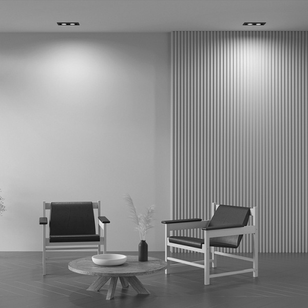 Встраиваемый светильник DL008-2-02-B Maytoni Metal Modern