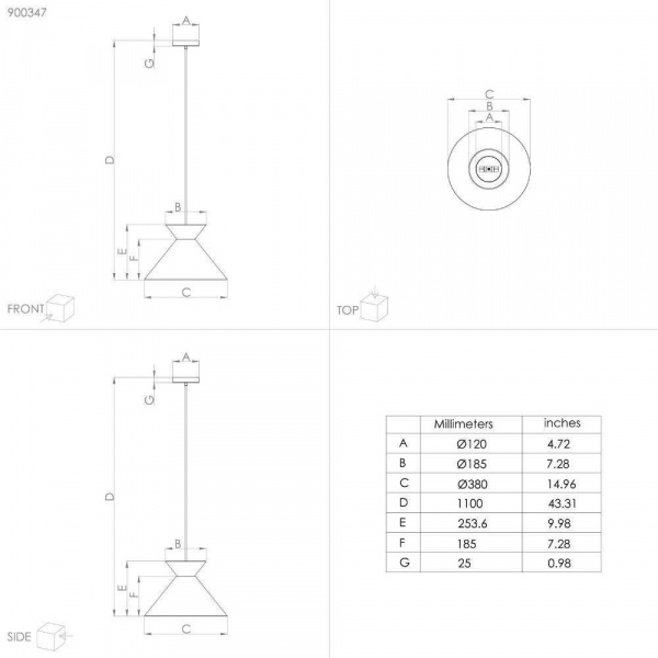 Подвесной светильник Eglo Nastasia 900347