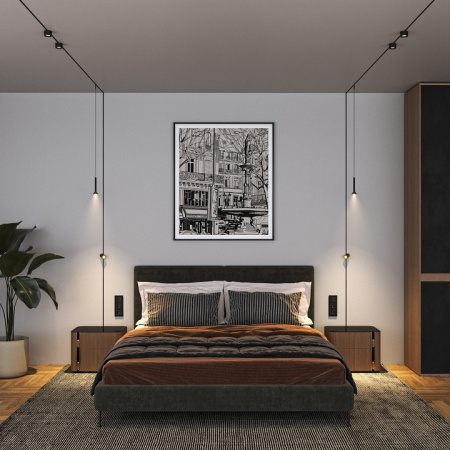 Mini Magnetic Трековый светильник 5W 3000K (черный) 85158/01 Elektrostandard Mini Magnetic a065645