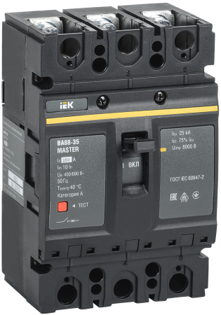 IEK KARAT MASTER Автоматический выключатель ВА88-35 3Р 250А 35кА