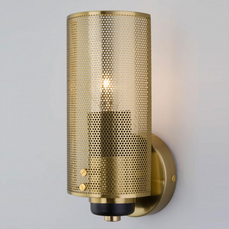 Настенный светильник в стиле лофт 70139/1 латунь Eurosvet Grino