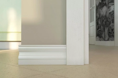 Плинтус PX015, 80х11, 2000мм, Экополимер/10