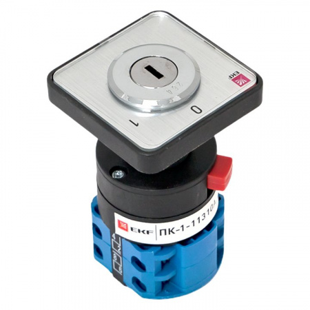 EKF PROxima Переключатель кулачковый ПК-1-113 10А 3P «0-1» с ключом
