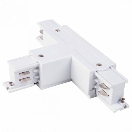 Коннектор Т-образный для трехфазного шинопровода левый белый TRC-1-3-TL-WH Elektrostandard TRC-1 a039549