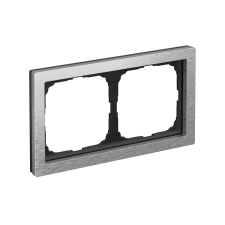 Systeme Electric ArtGallery Pure Металл Алюминий Рамка 2-ая