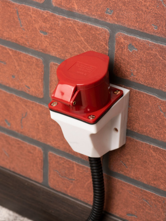 EKF PROxima Розетка стационарная наружная 115 3Р+РЕ+N 16А 380В IP44