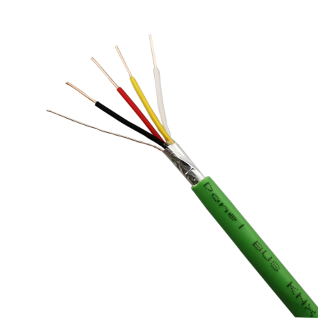 Donel BUS KNX EIB кабель 2x2x0, 8 EIB J-Y(ST)Y, зелёный. Цена за бухту 100 метров., DBK4-8