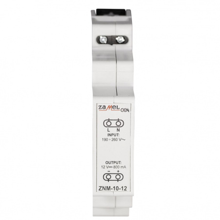 Zamel Блок питания LED 12V DC 10W на DIN-рейку