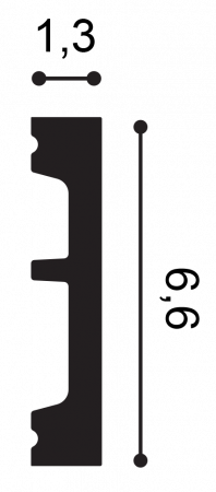 DX157-2300 молдинг