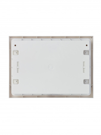 ABB Basic E Бокс в нишу 12М серая прозрачная дверь (c клеммами)