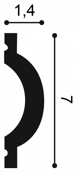 P9901F молдинг гибкий