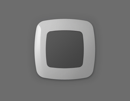 Лицевая панель OMEGA (Графит Мягкое касание) заглушка для суппорта QUANT OP9160