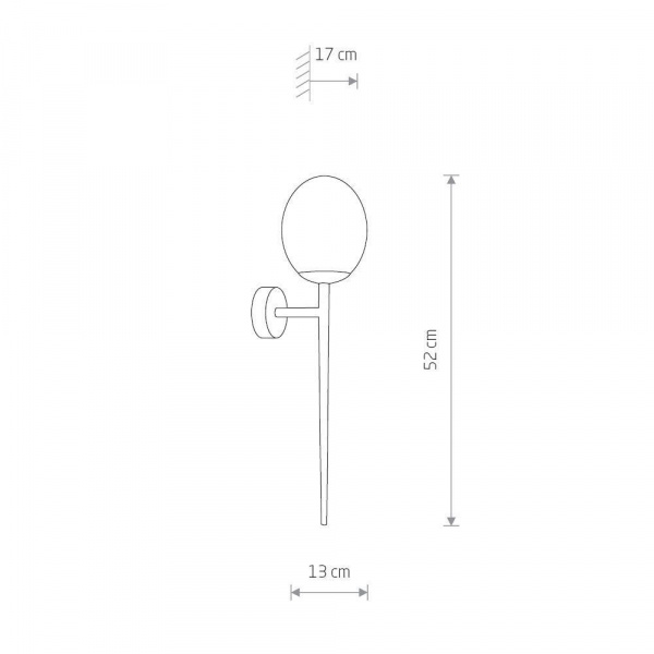 Бра Nowodvorski Torch 8123